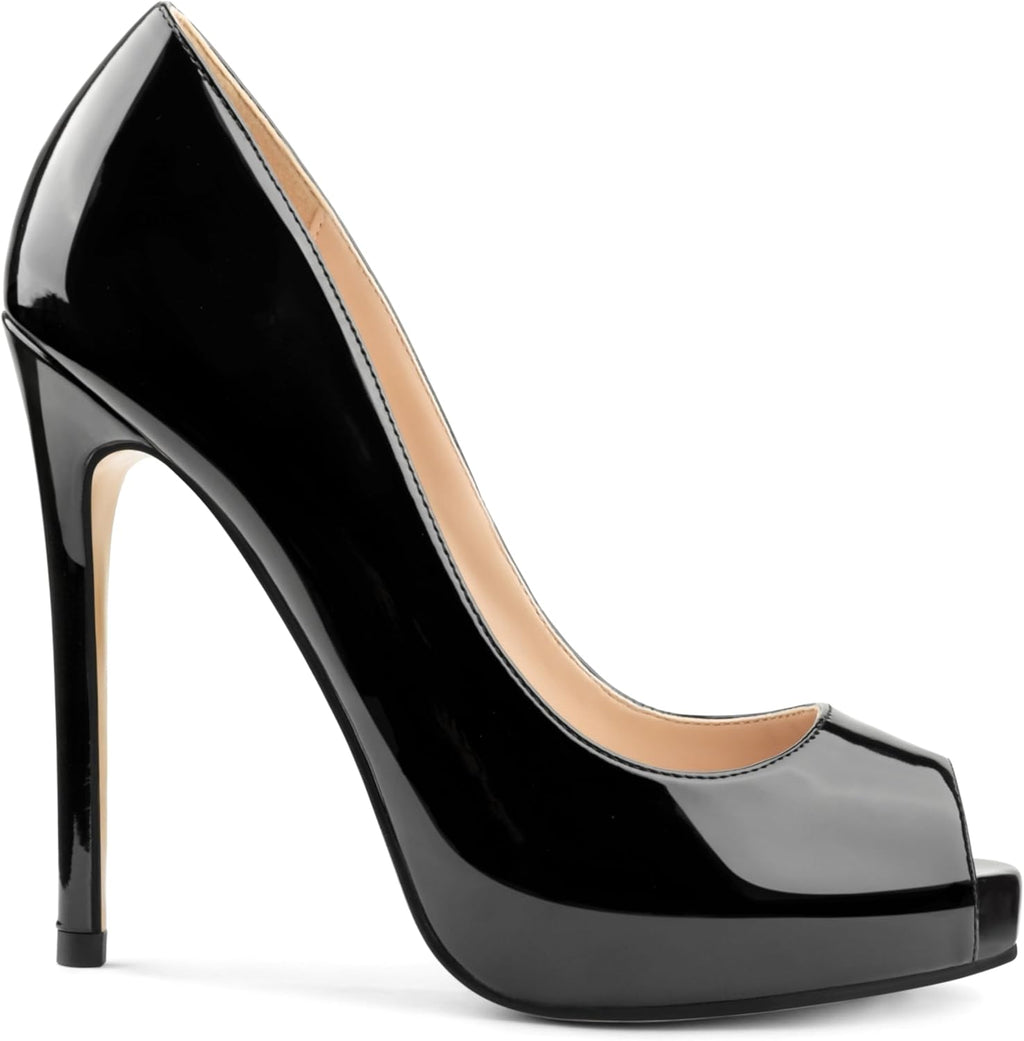 Women'S Thin High Heels Pumps Platforms Shoes for Party Daily Wears