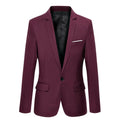 Blue Men Blazers Work Office 2025 Men Tuxedos for Formal Occasions Pockets Coat Blazers Male Custom Men'S Business Slim Blazers