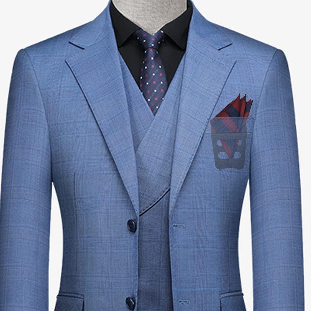 Pocket Squares Holder, Accessories for Men Square Scarf, Suits, Tuxedos,Vests and Dinner Jackets
