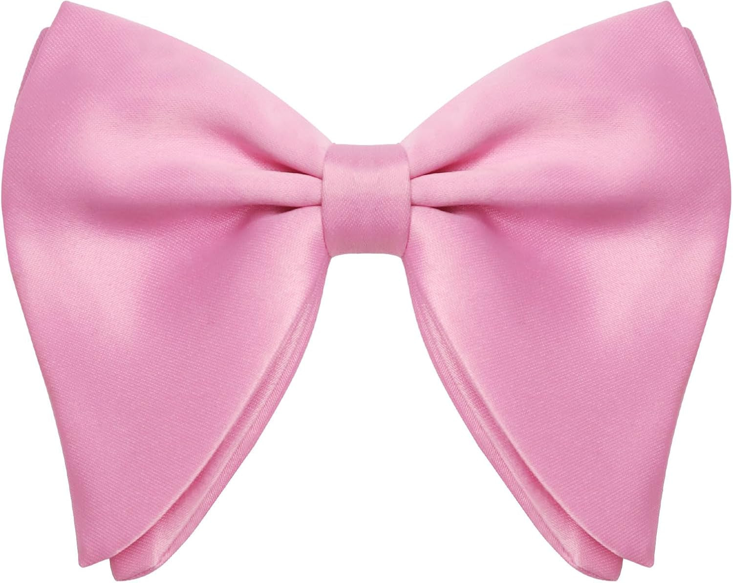 Bow Ties for Men, Oversized Pre-Tied Bowtie Adjustable Mens Bow Tie for Tuxedo, T-Shirt, Wedding, Party, School