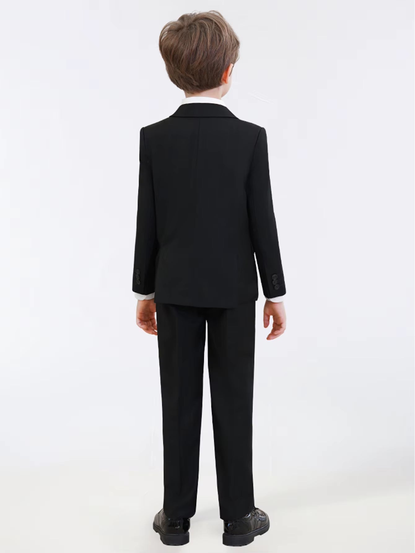 Boys Suits Colorful Formal Suits 5 Piece Slim Fit Dresswear Suit Set School Uniforms