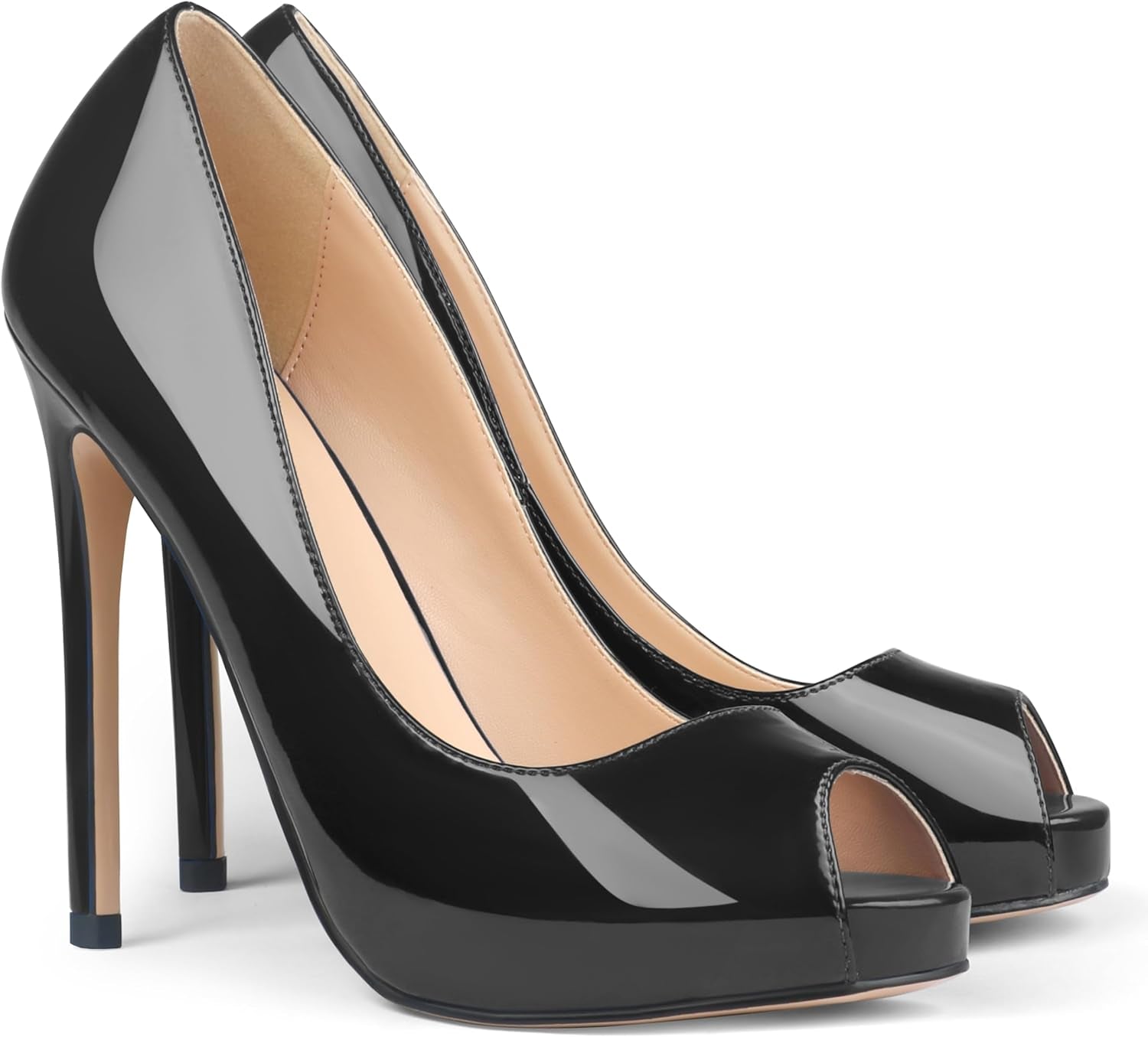 Women'S Thin High Heels Pumps Platforms Shoes for Party Daily Wears