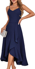 Women'S Cocktail Dresses, Formal Wedding Guest Graduation Party High Low Dress