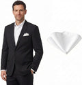 Pocket Squares for Men, Satin Pocket Square, Solid Color Handkerchief for Suits & Tuxedos, Wedding, Party